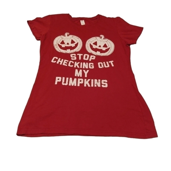 AIR WAVES Pumpkin Graphic Tee - Picture 1 of 4